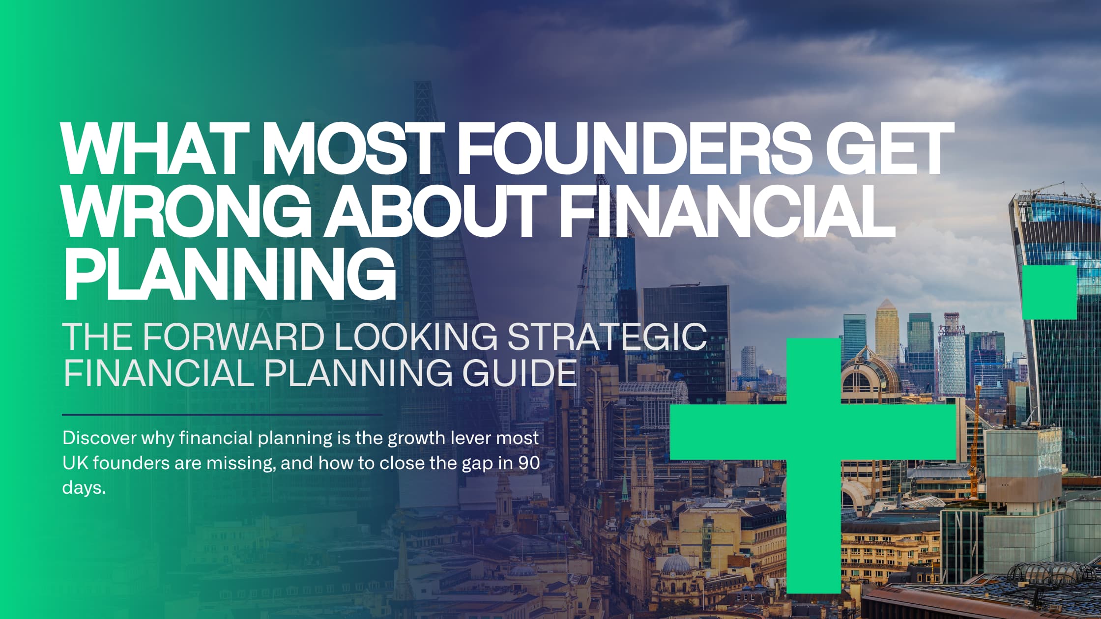 UK business founder reviewing financial planning reports with Finovate fractional finance team